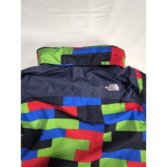 The North Face Hyvent Hooded Colorblock Lined Shell Rain/ski Youth XL (18/20) - Picture 6 of 16